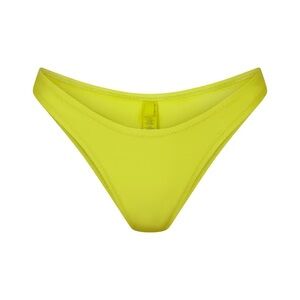 BNWT Skims Recycled Swim Cheeky Tanga Bikini Bottom Citrus 2X